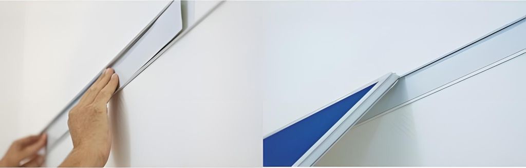 Magnetleiste 150x6cm silber FRANKEN WS8150 PRO