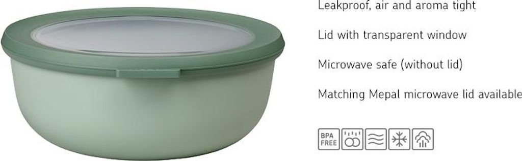 set cirqula rund 3-teilig (350+750+1250) - nordic sage Productafbeelding 