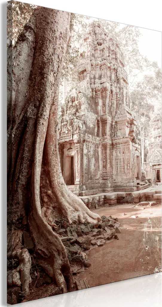 Quadro Canvas Angkor Verticale 80x120 - Stampa Alta Definizione