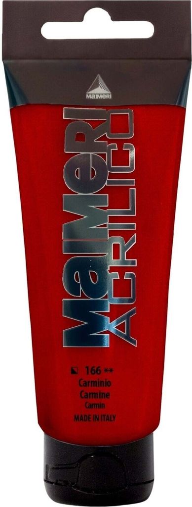 Maimeri Acrilico Acrylfarbe Carmine 166 75 ml 1 stk