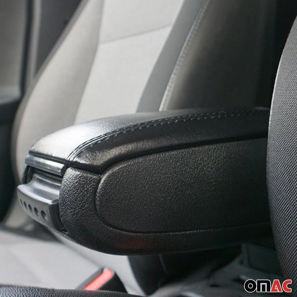 Bracciolo Elegance Fiat 500C 2007-2015 - Nero Finto Cuoio e ABS - 8