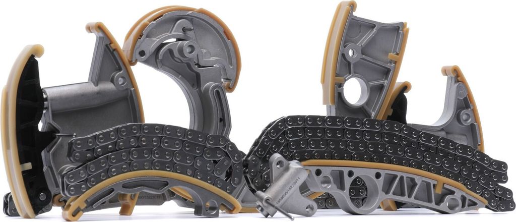 RIDEX 1389T0043 Steuerkettensatz Steuerkette für AUDI A6 Produktbild 