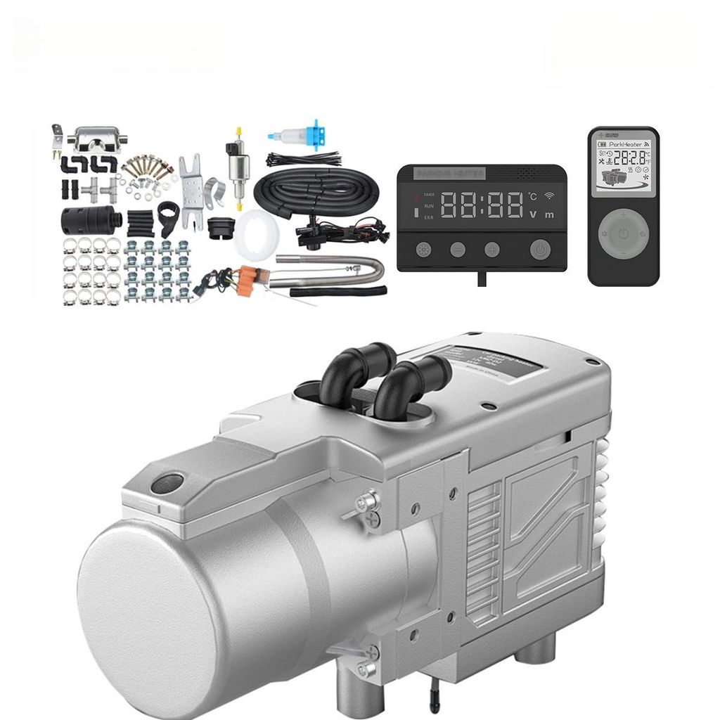 LQ1 12V Diesel Flüssigvorwärmer, Standheizung mit LCD, Produktbild 