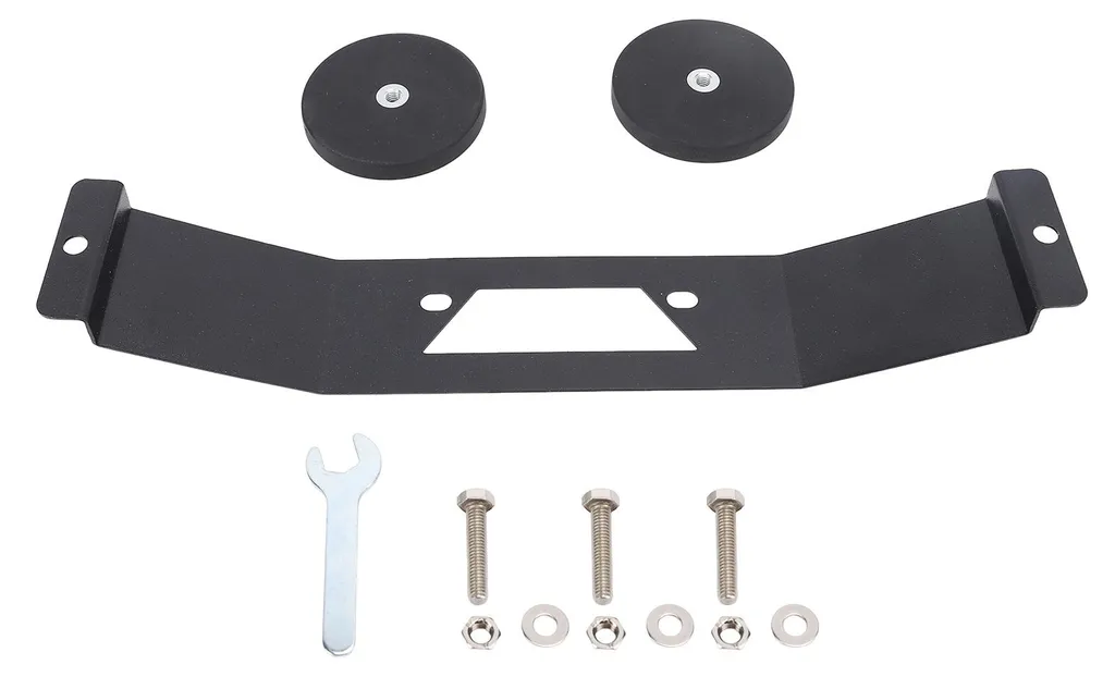 Support Antenne Satellite Robuste en ABS et Métal pour Bateau et Caravane