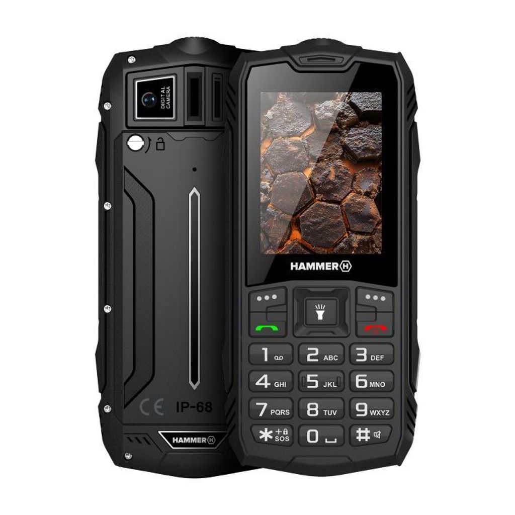 HAMMER ROCK LTE (Black) Dual SIM 2.4" IPS Produktbild 