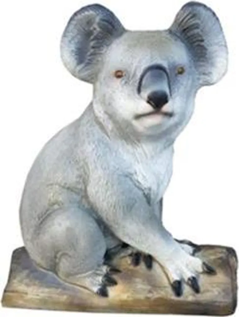 Statue Koala en Résine - Figurine Jardin Sculpture Grandeur Nature 60cm