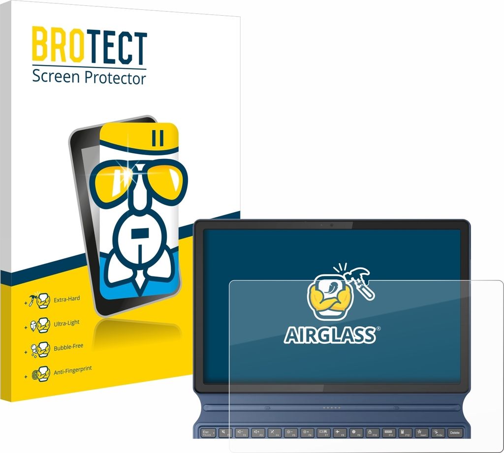 BROTECT Schutzglas für Lenovo IdeaPad Duet 3i Gen 8 11" Schutzfolie Panzer Folie Glas Display Schutz klar
