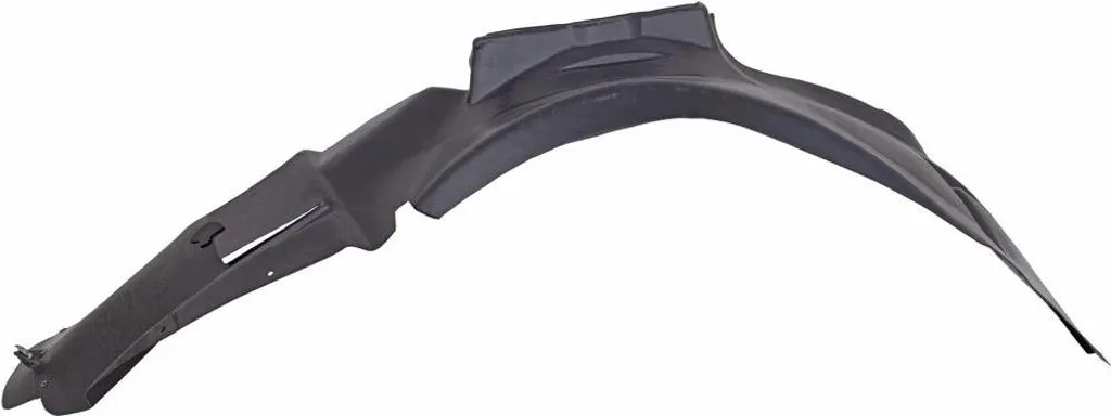 Carénage de passage de roue avant gauche Ford Ka 2008 à 2016 noir ABS