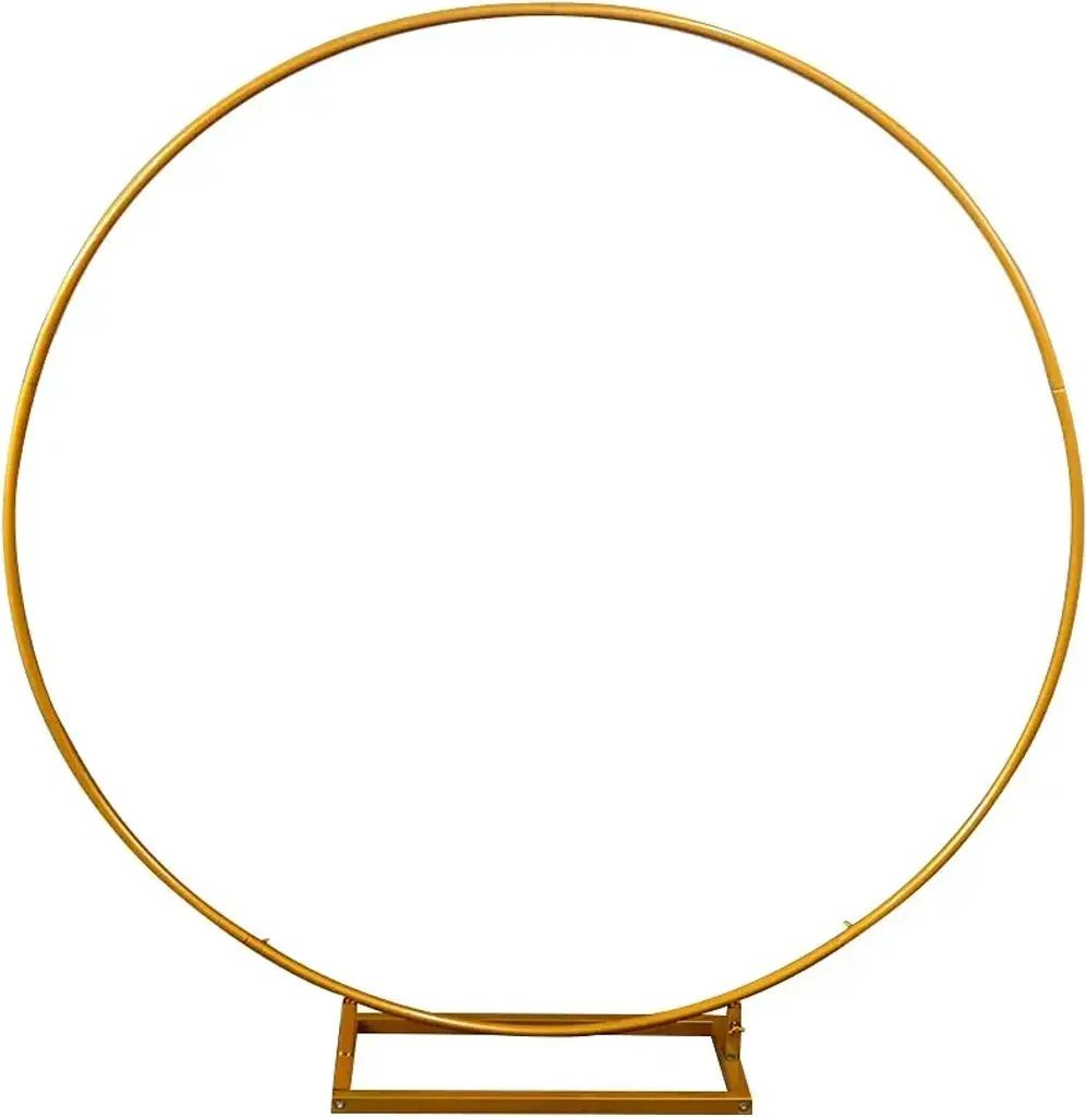 Support ballon rond en métal pour décoration de fête et mariage 220cm