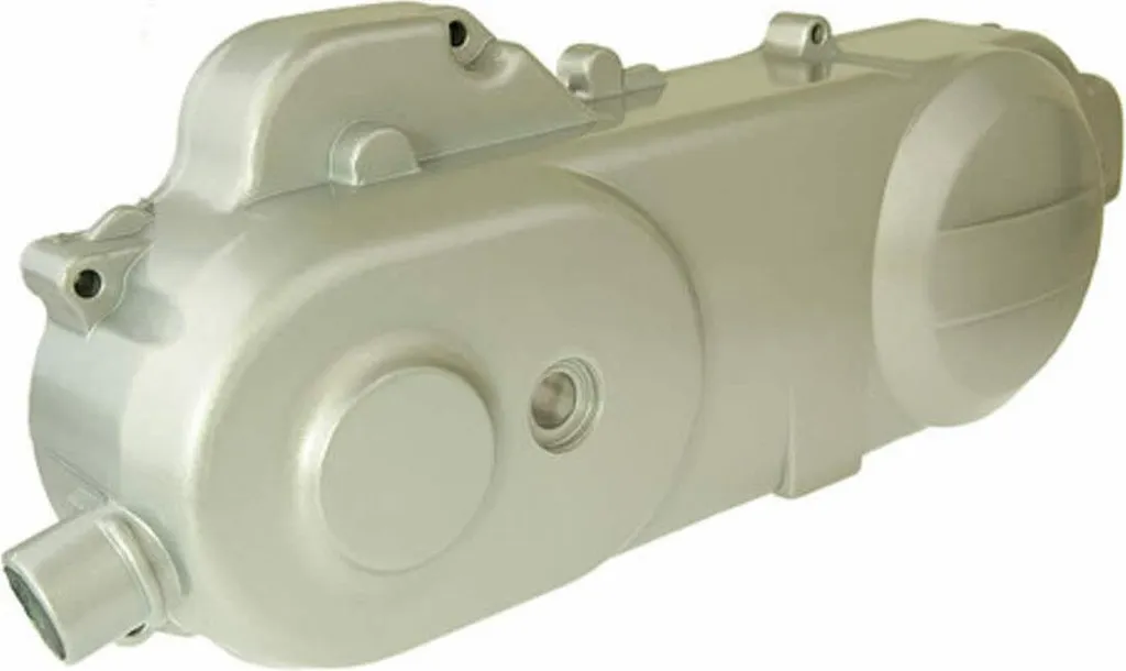 Carter moteur argenté renforcé pour scooter chinois avec roue 12 p