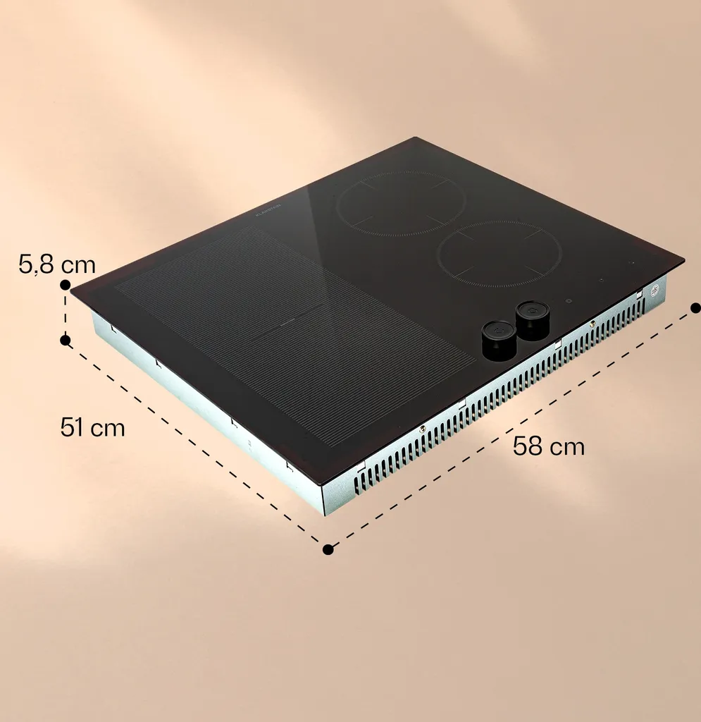 Plaque à Induction avec ThermoBoost 7000W et Commande Magnétique Unique - 9