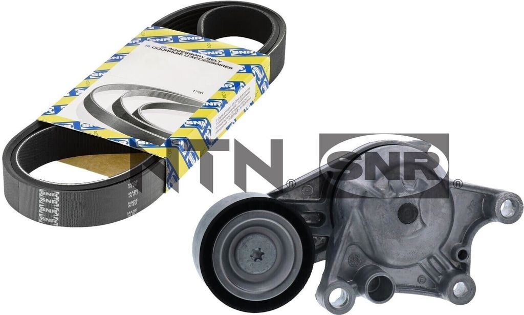 NTN SNR KA859.52 Keilrippenriemensatz für OPEL Combo E Kasten / Kombi (X19) passend für PEUGEOT 2008 Kombi (CU) 208 I Schrägheck (CA, CC) Traveller