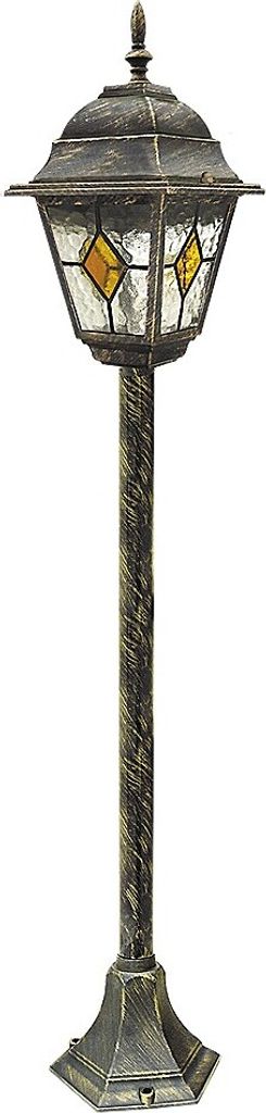 Rabalux 8185 Außenstehleuchte Monaco, E27, gold-mehrfarbig, rund, Klassisch, ø210mm