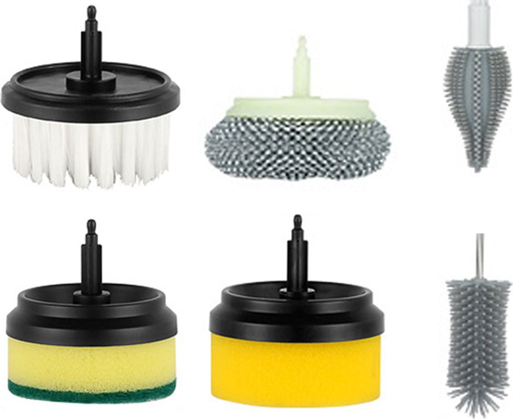 Drahtlose elektrische Reinigungsmaschine USB wiederaufladbare automatische Kueche Geschirrspuelbuerste Badewanne Fliesen professionelles Reinigungs...