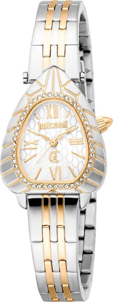 Montre-bracelet pour femme Just Cavalli en métal précieux chic et luxe