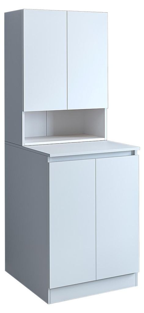 Roomart ATLANTIC-V Waschmaschinen-Überbauschrank 70 cm Produktbild 