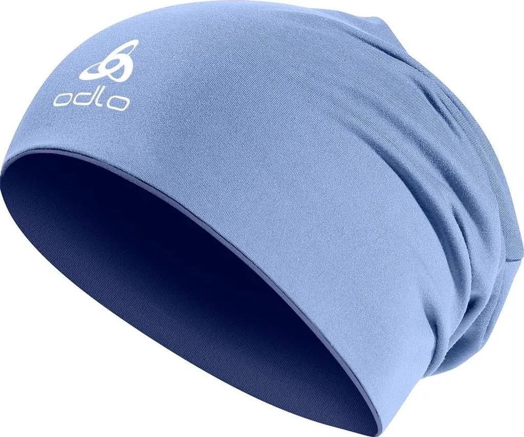 Bonnet Réversible Odlo 21805 Skipper Blue en Maille Technique Taille Unique - 4