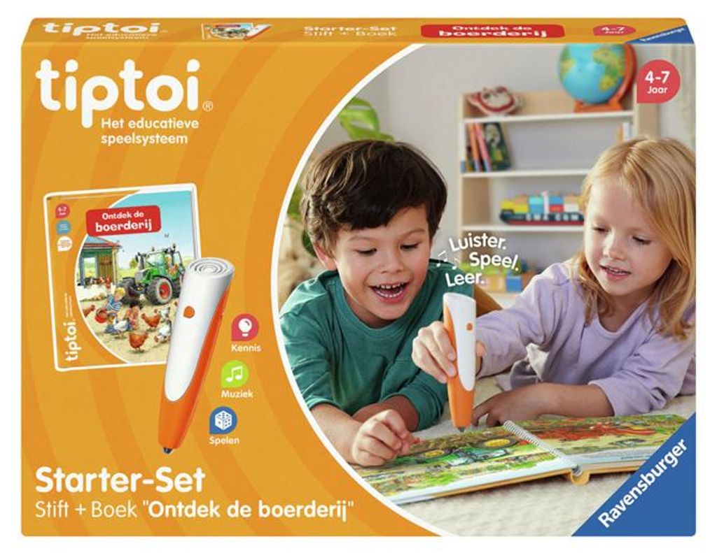 Ravensburger tiptoi Starterset Entdecken Sie den Bauernhof Produktbild 