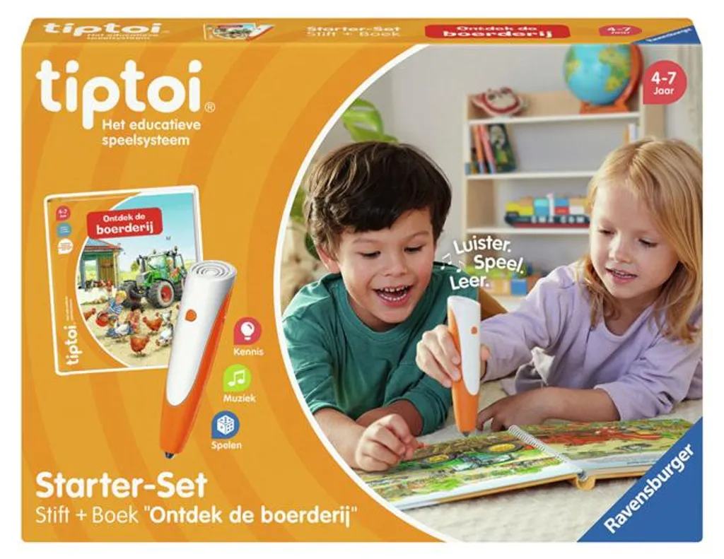 Jeu éducatif interactif Tiptoi coffret complet découverte de la ferme