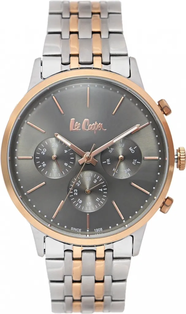 Montre Quartz pour Homme en Or Rose Lee Cooper - Accessoire Chic Fashion