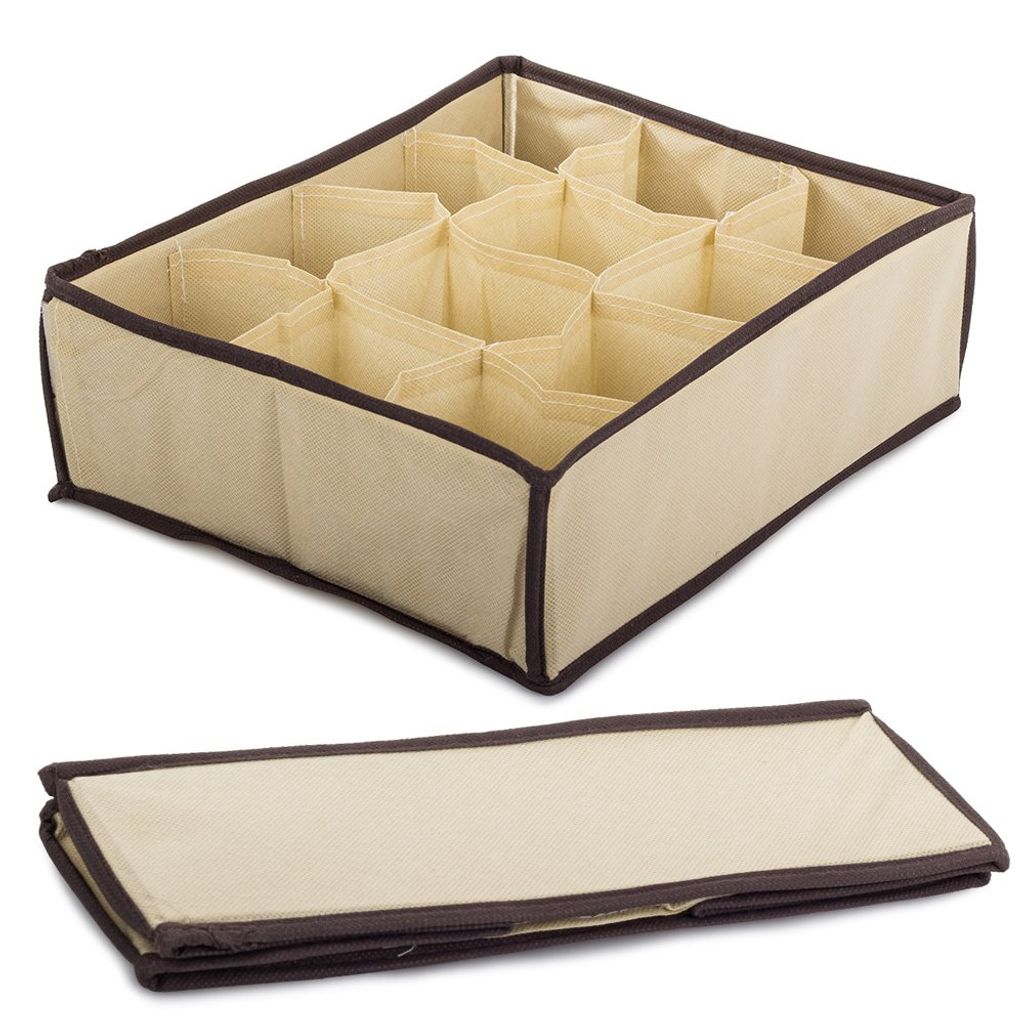 Unterwäsche Organizer 12 Fächer Socken Schublade Produktbild 