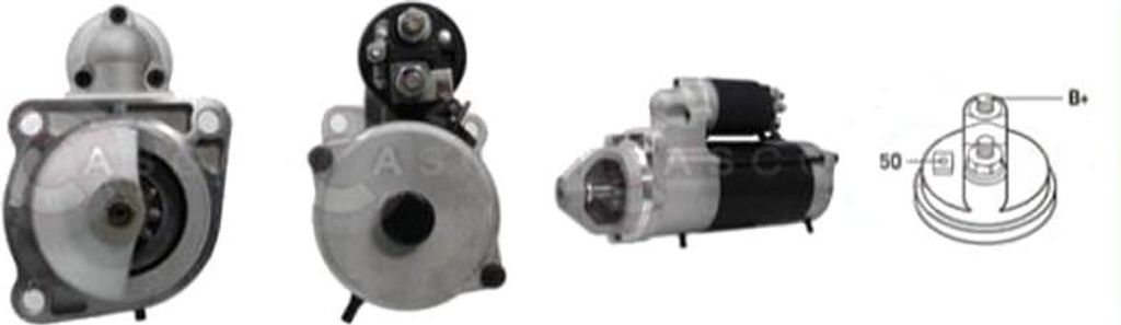 CASCO CST10660AS Starter Anlasser 4kW für RENAULT TRUCKS C 24V LKW