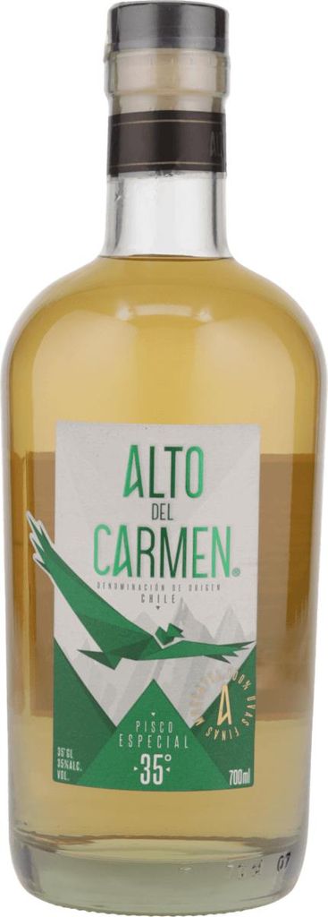 Alto del Carmen Pisco Especial Chile 700ml 35% Vol. Produktbild 