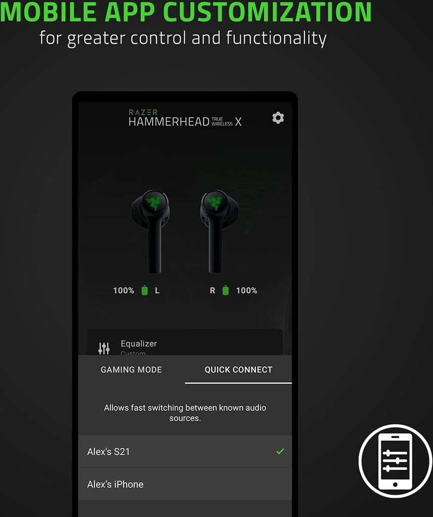 RAZER Hammerhead True Wireless X Produktbild 4