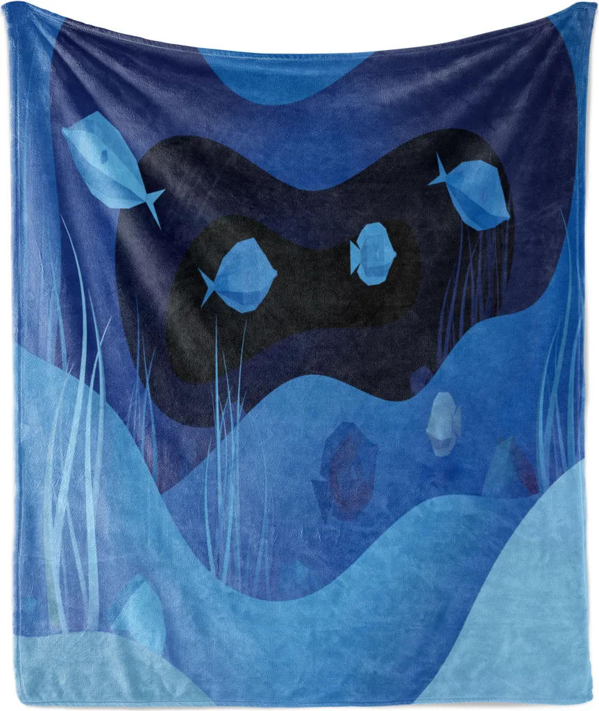 Coperta Tecnica ABAKUHAUS 175x230 - Flanella Pile High-Tech Deep Sea
