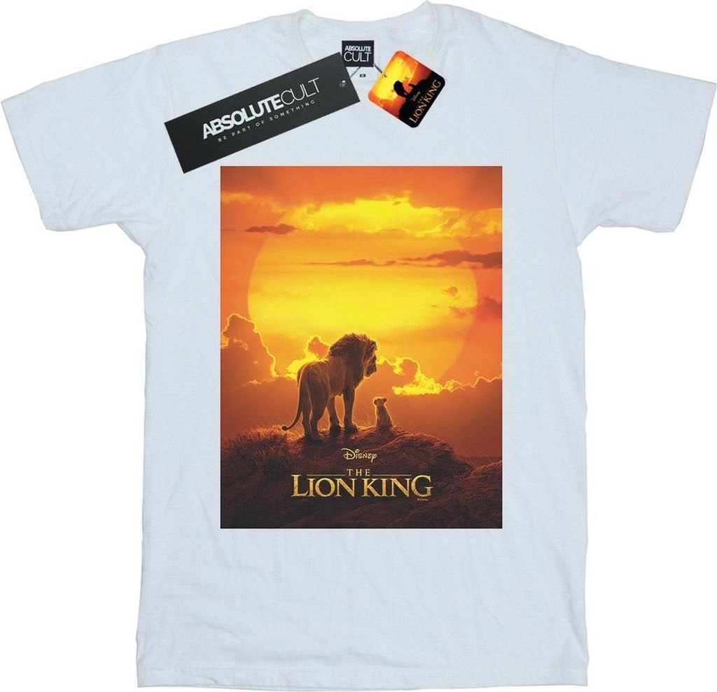 Disney - "The Lion King" T-Shirt für Herren BI32483 (XL) (Weiß)