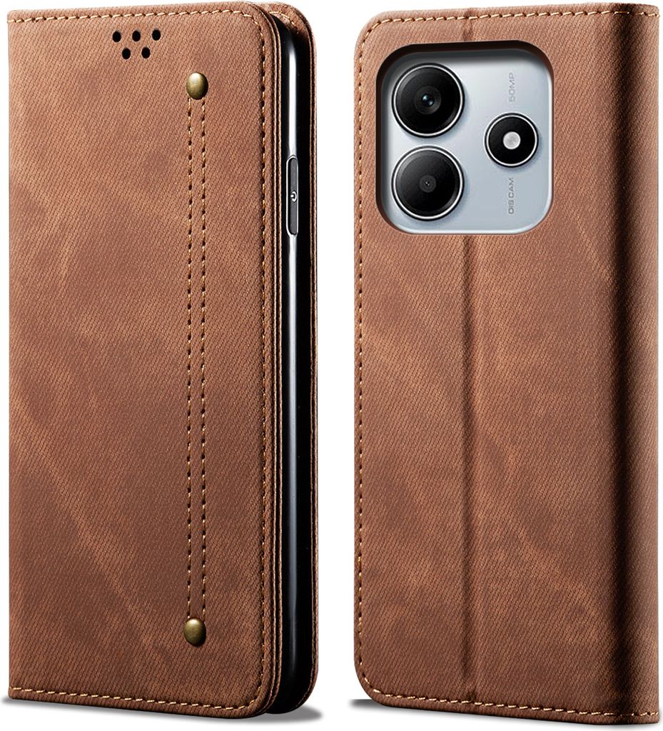 Hülle für Xiaomi Redmi Note 14 5G Leder Brieftasche Flip Produktbild 
