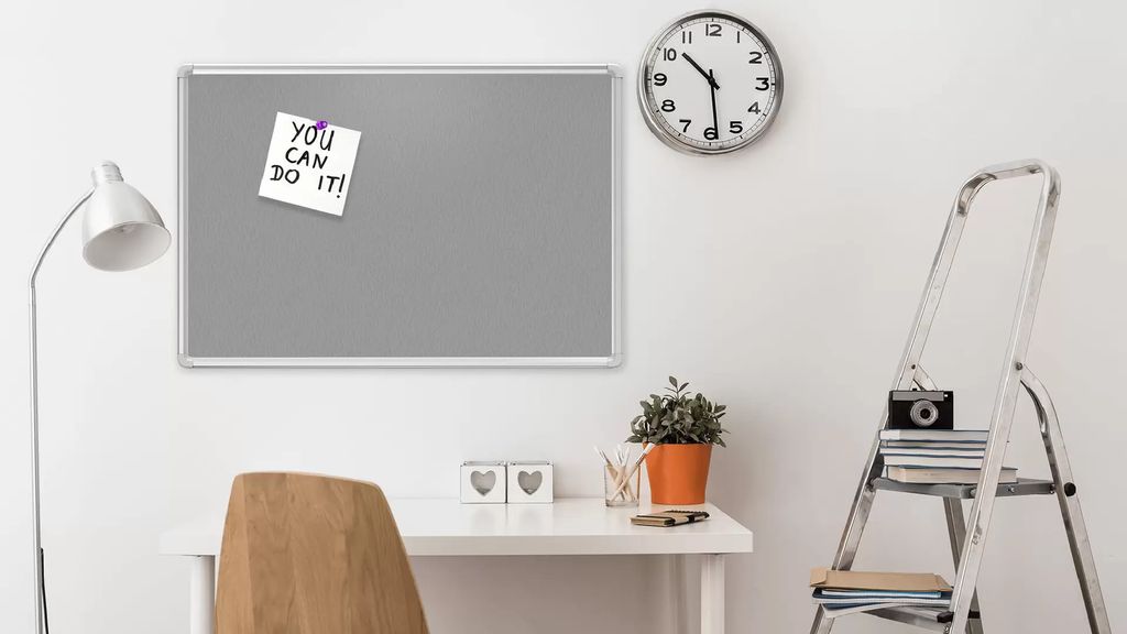 Allboards textilní nástěnka 200x100 cm (šedá) Obrázek produktu 2