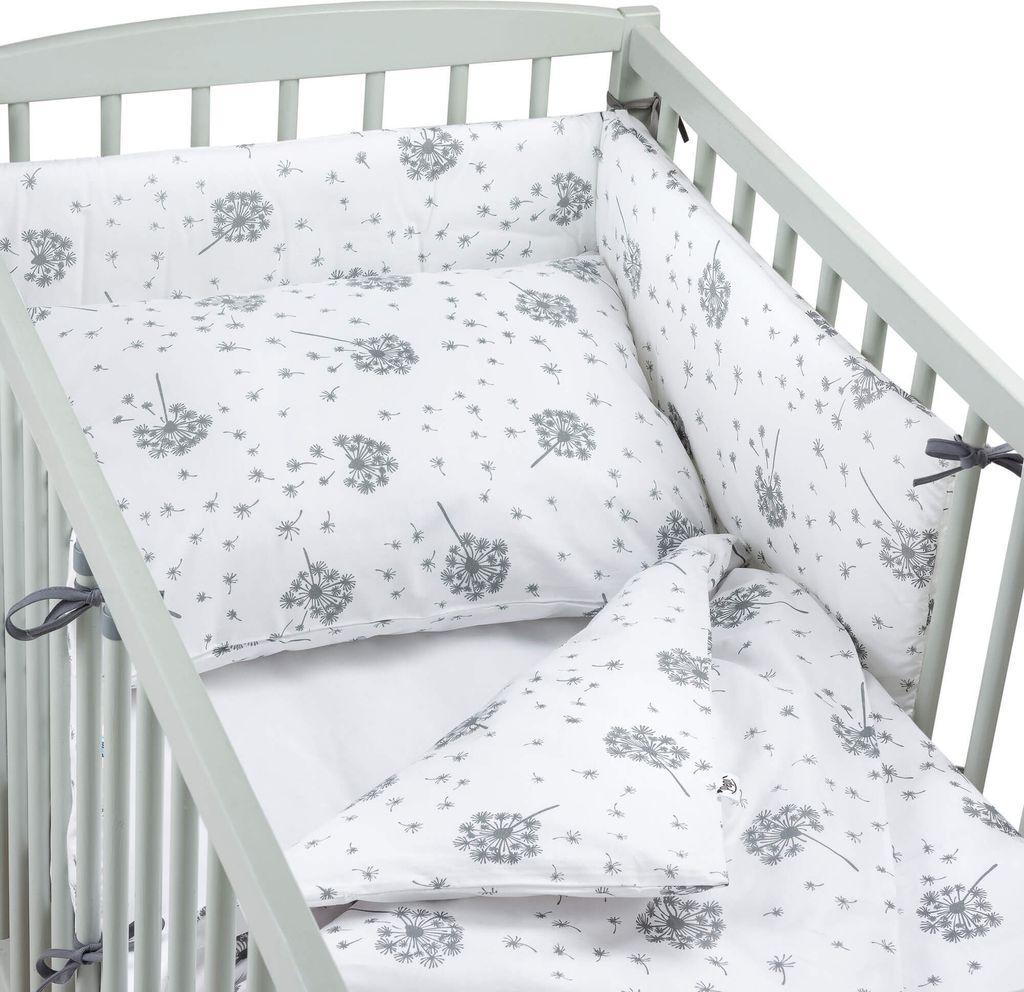 Pepi 4-teiliges Bettwäsche-Set für Babybett 60_120 mit Produktbild 