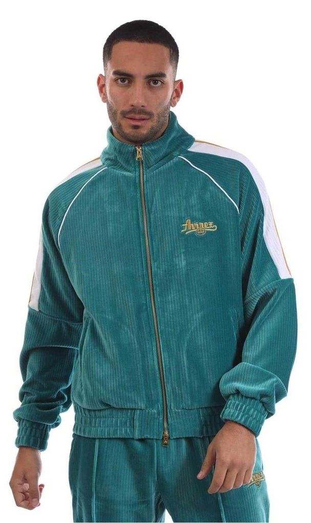 Avirex - "Kings" Trainingsjacke für Herren, Kord GT18213 (M) (Grün)