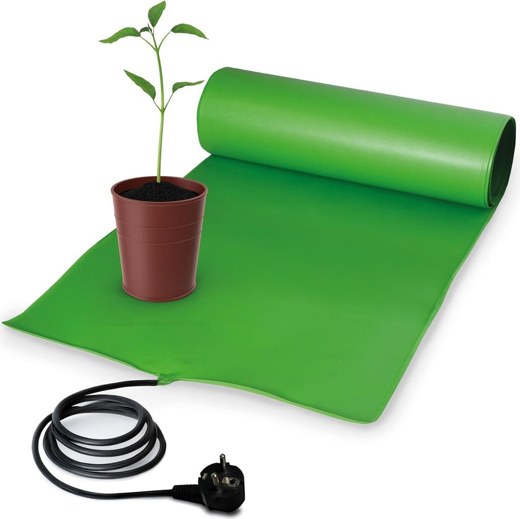 Heizmatte als Anzuchtbooster für Pflanzen in 6 Größen, Maße: 30x60 cm