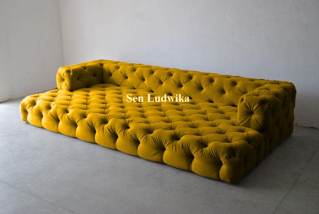 Design Chesterfield Sofagarnitur Big xxl Sofa 5-Sitzer Couch Polster Sofas