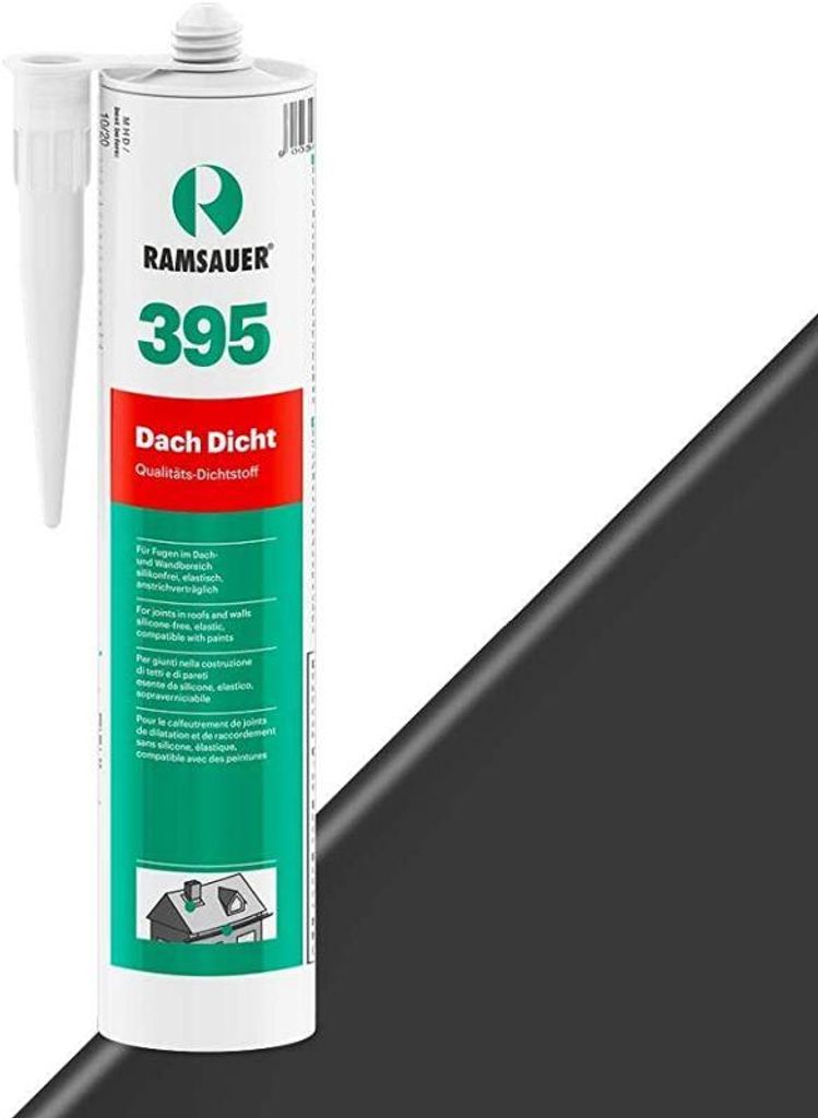 RAMSAUER 395 Dach Dicht 310 ml Kartusche Anthrazit Produktbild 