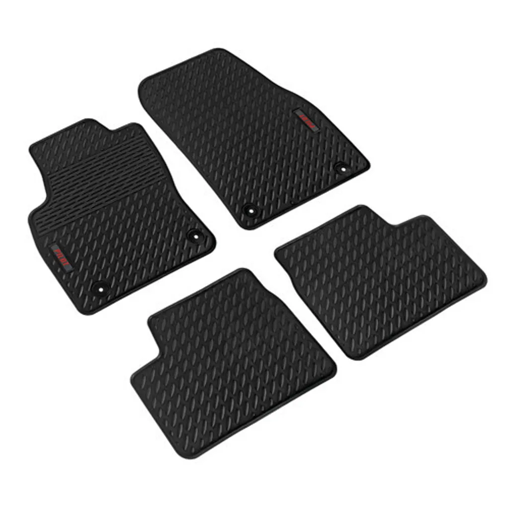 Tappetini Gomma Opel Astra H 2004-2011 | Kit Pilot Su Misura