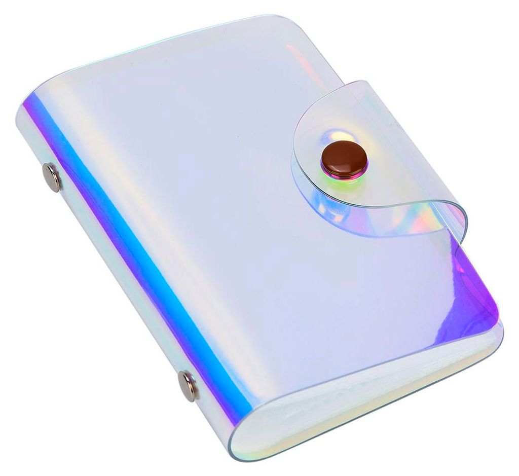 3 Zoll Transparentes Buntes Fotobuch Album für Fujifilm Instax Mini Fotos
