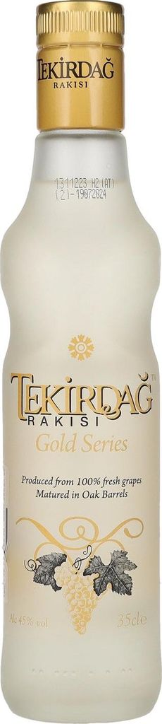 Tekirdag Rakisi Gold Series 45% Vol. 0,35l Image du produit 