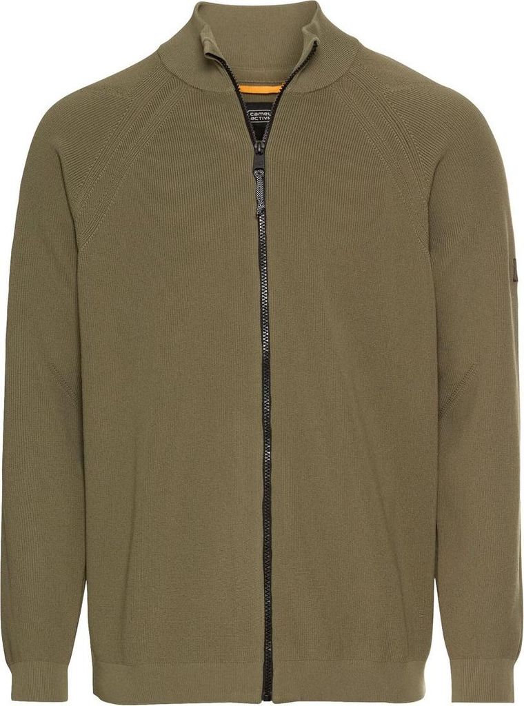 Camel Active 409501-5K57 - Herren Strickjacke, Größe:L, Farbe:dusty khaki