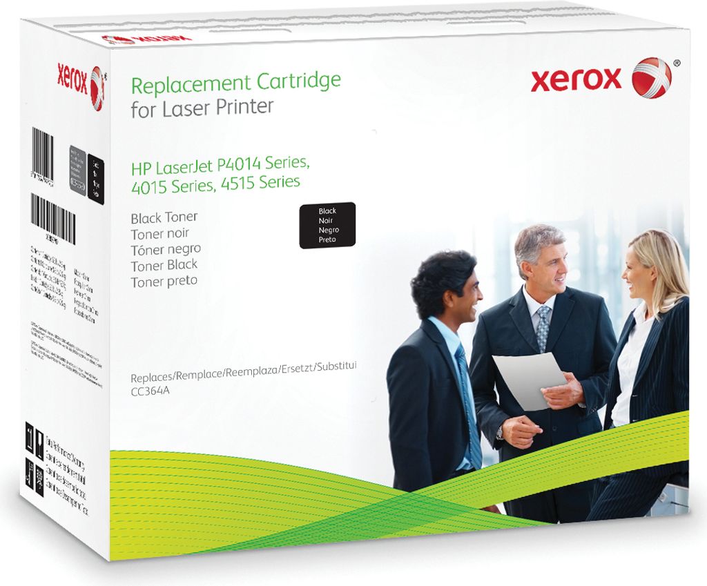 XEROX toner pro HP CC364A, 10.000str., čip, black