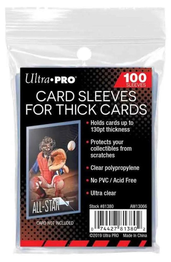 Ultra PRO 81380, Deck sleeve, Priehľadná, 100 kusov Obrázok produktu 