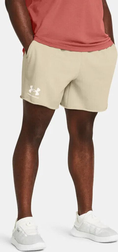 Under Armour Ua Rival Terry 6In Short Khaki Base Khaki Base L