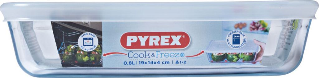 Vaso per alimenti Pyrex Cook & Freeze 19x14cm; 80cl Immagine del prodotto 