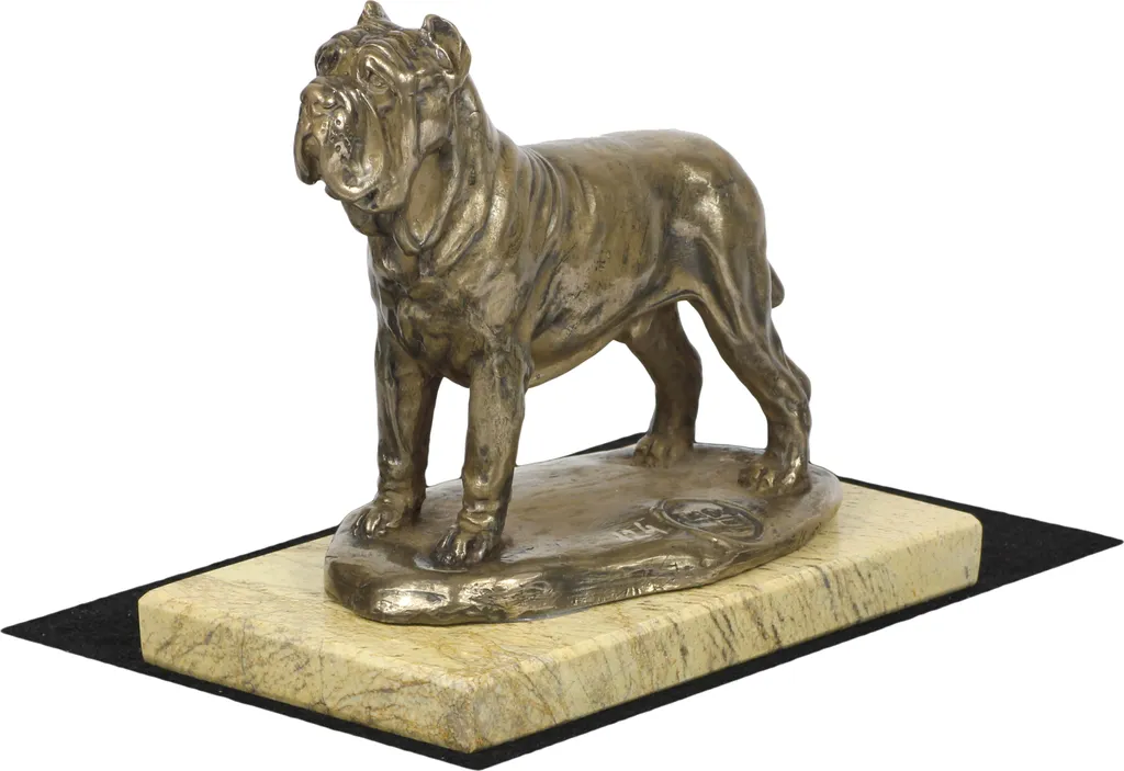Statue de Chien Mastiff Napolitain Art-Dog - Trophée Exposition Canine