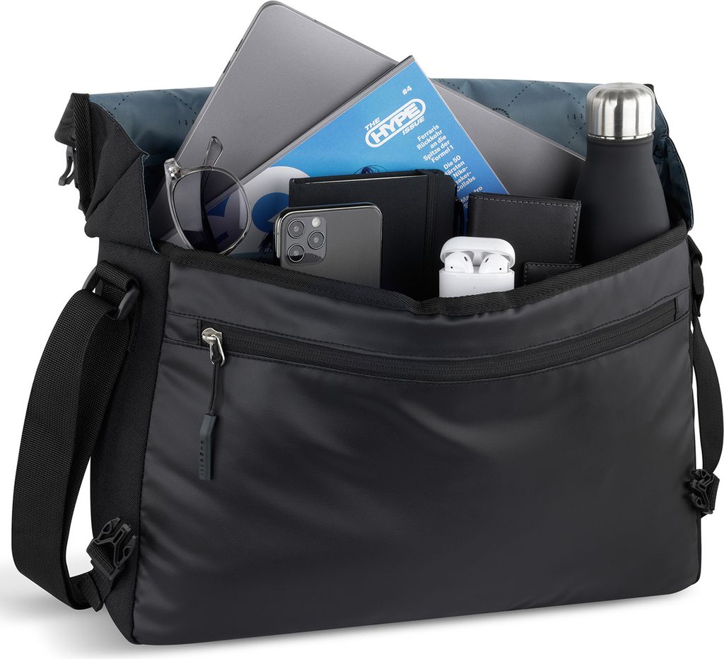 bugatti BLANC DELIGHT Messenger Bag, schwarz Produktbild 5