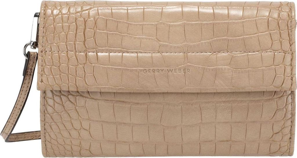 GERRY WEBER Festive Croco Clutch Sahara beige