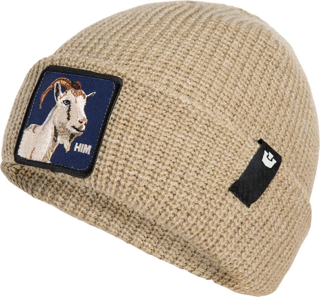 Bonnet Goorin maille côtelée avec patch - Accessoire hiver One Size - 2