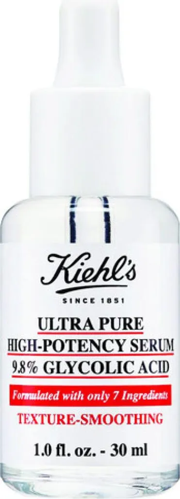 Sérum Kiehl's Ultra Pure Acide Glycolique : Éclat et Pores Resserrés